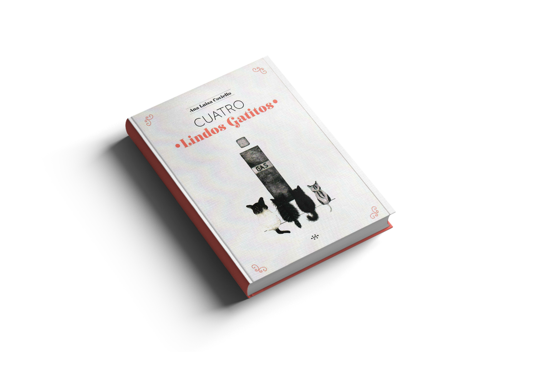 Portada del libro Cuatro lindos gatitos de Ana Luisa Coviello