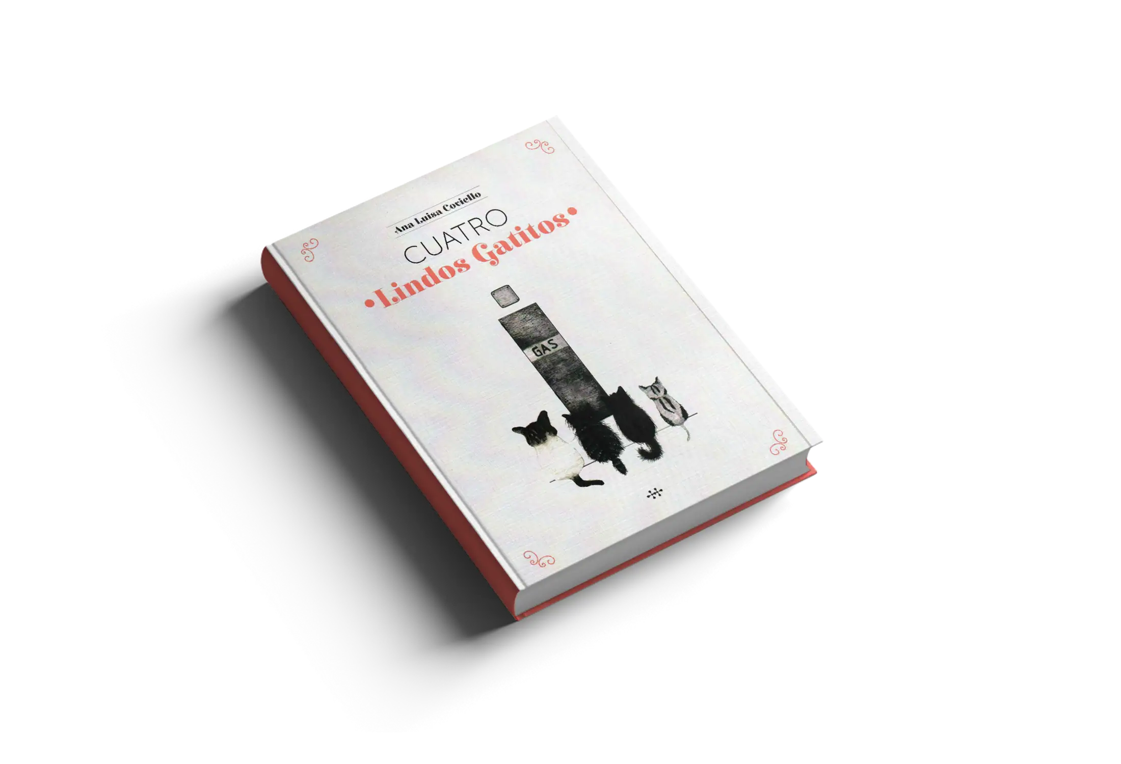 Portada del libro Cuatro lindos gatitos de Ana Luisa Coviello